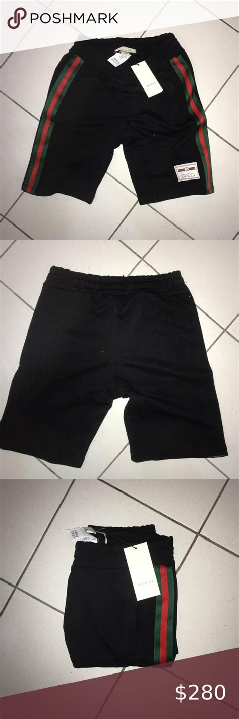 black gucci shorts for men.